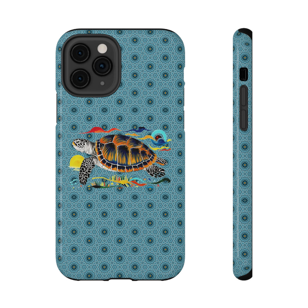 Impact-Resistant Cases - Sea Turtle Bliss