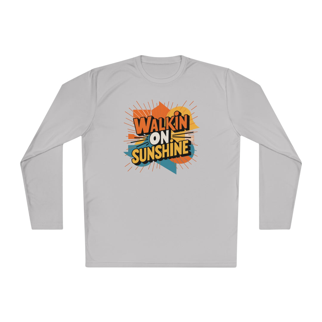 Unisex Lightweight Long Sleeve Tee - Walking On Sunshine