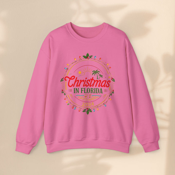 Unisex Heavy Blend™ Crewneck Sweatshirt - Christmas in Florida