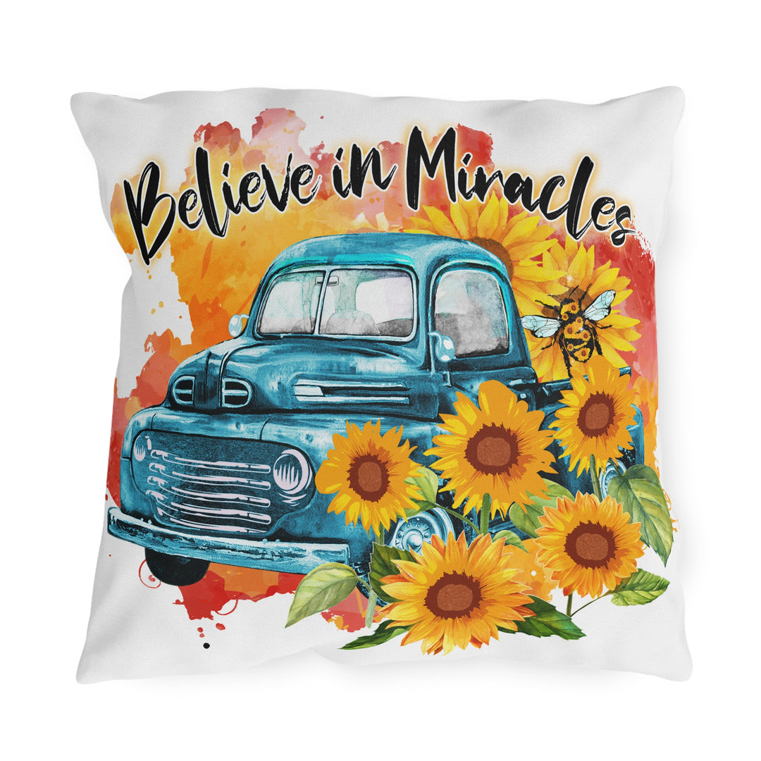 Outdoor Pillows - Believe in Miracles