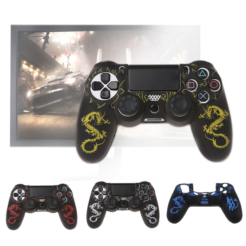 Laser Camouflage Dragon Silicone Protective Sleeve