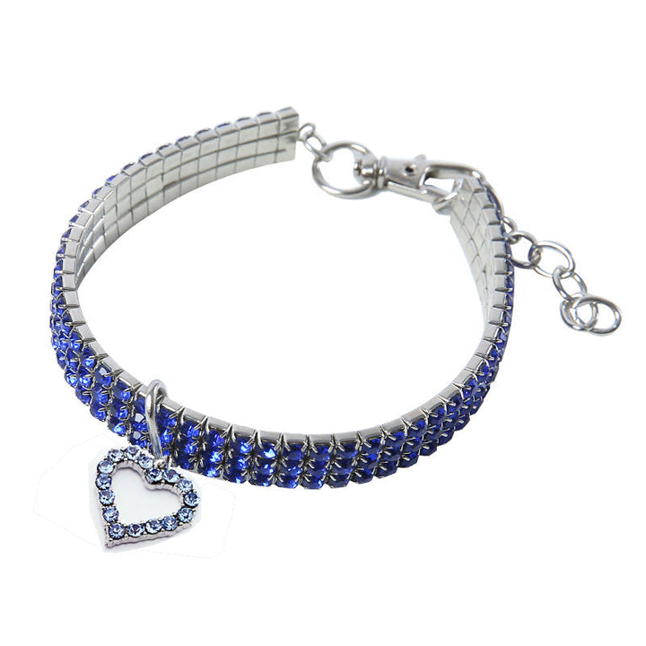 Heart-Shaped Pet Necklace and Collar Accessory