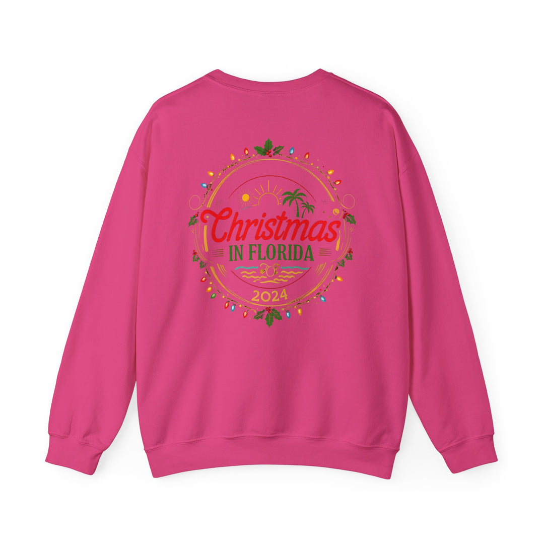 Unisex Heavy Blend™ Crewneck Sweatshirt - Christmas in Florida