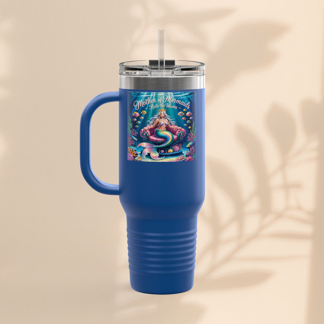 Mother of the Mermaids Insulated Travel Mug, 40oz | Perfect for Road Trips, Summer Days