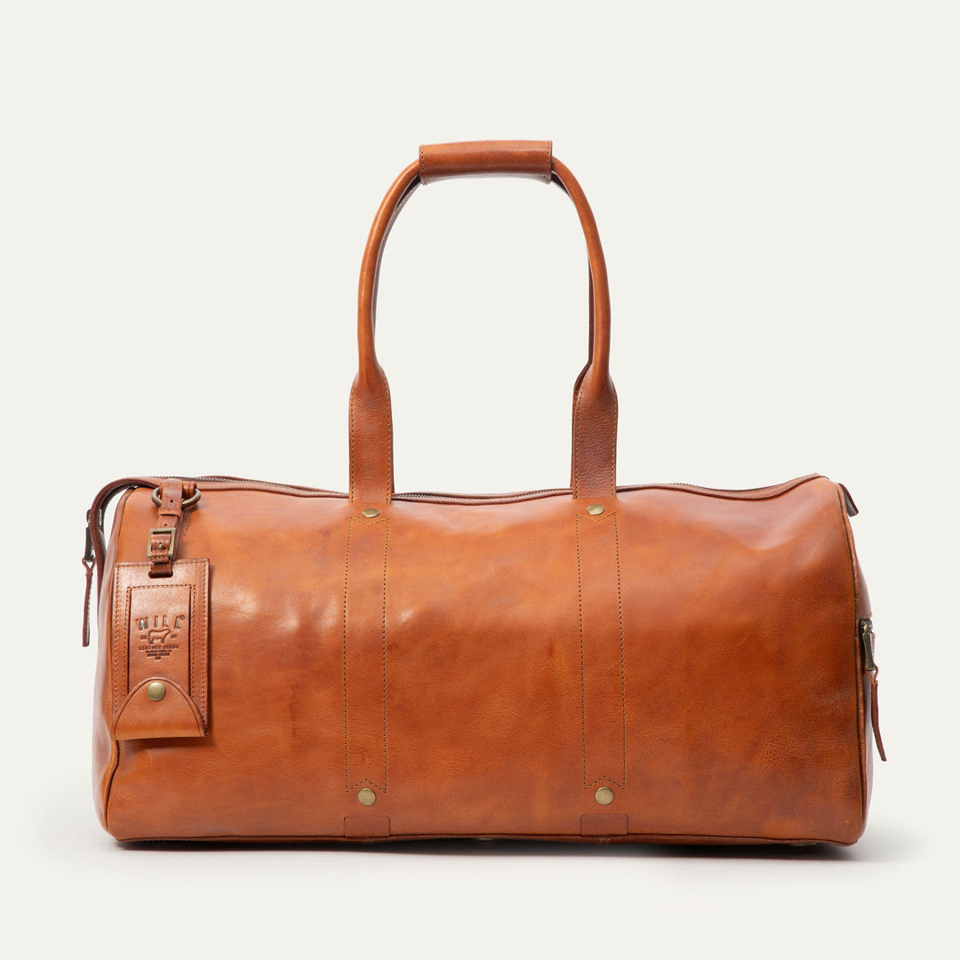 The Expedition Duffle – Premium Italian Leather Travel Bag