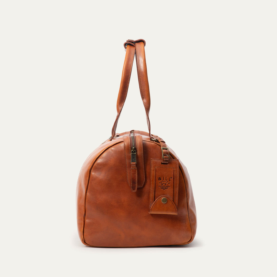 The Expedition Duffle – Premium Italian Leather Travel Bag