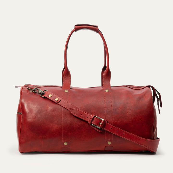 The Expedition Duffle – Premium Italian Leather Travel Bag