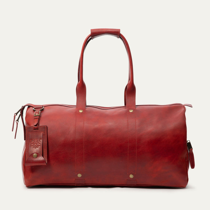 The Expedition Duffle – Premium Italian Leather Travel Bag