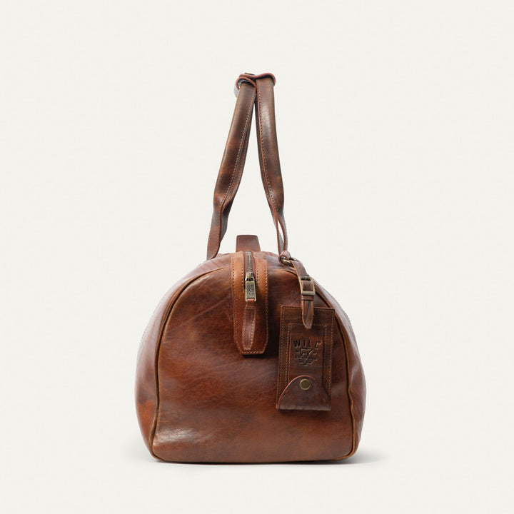 The Expedition Duffle – Premium Italian Leather Travel Bag