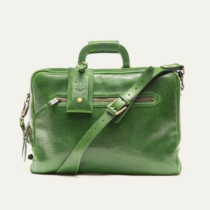The Continental Briefcase – Premium Italian Leather Laptop Briefcase