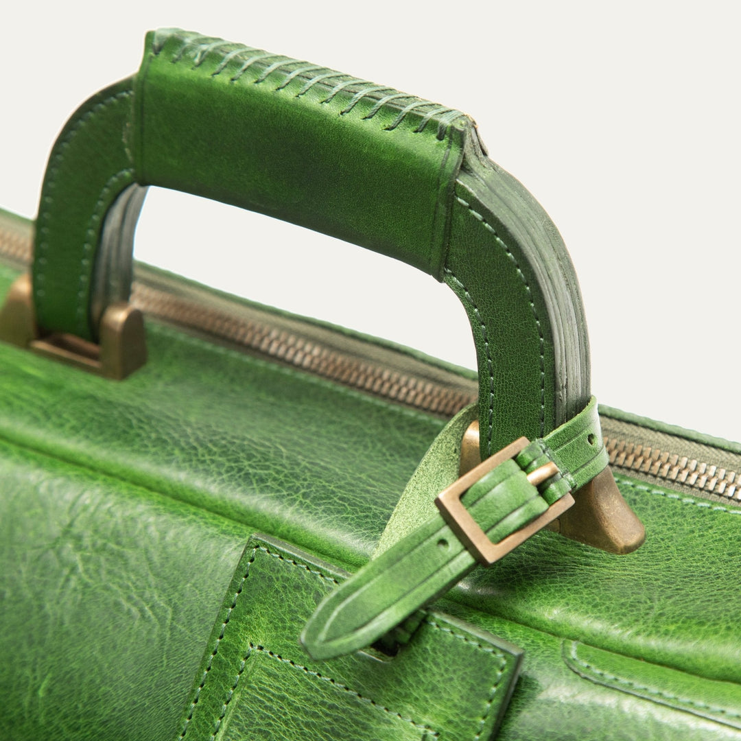 The Continental Briefcase – Premium Italian Leather Laptop Briefcase