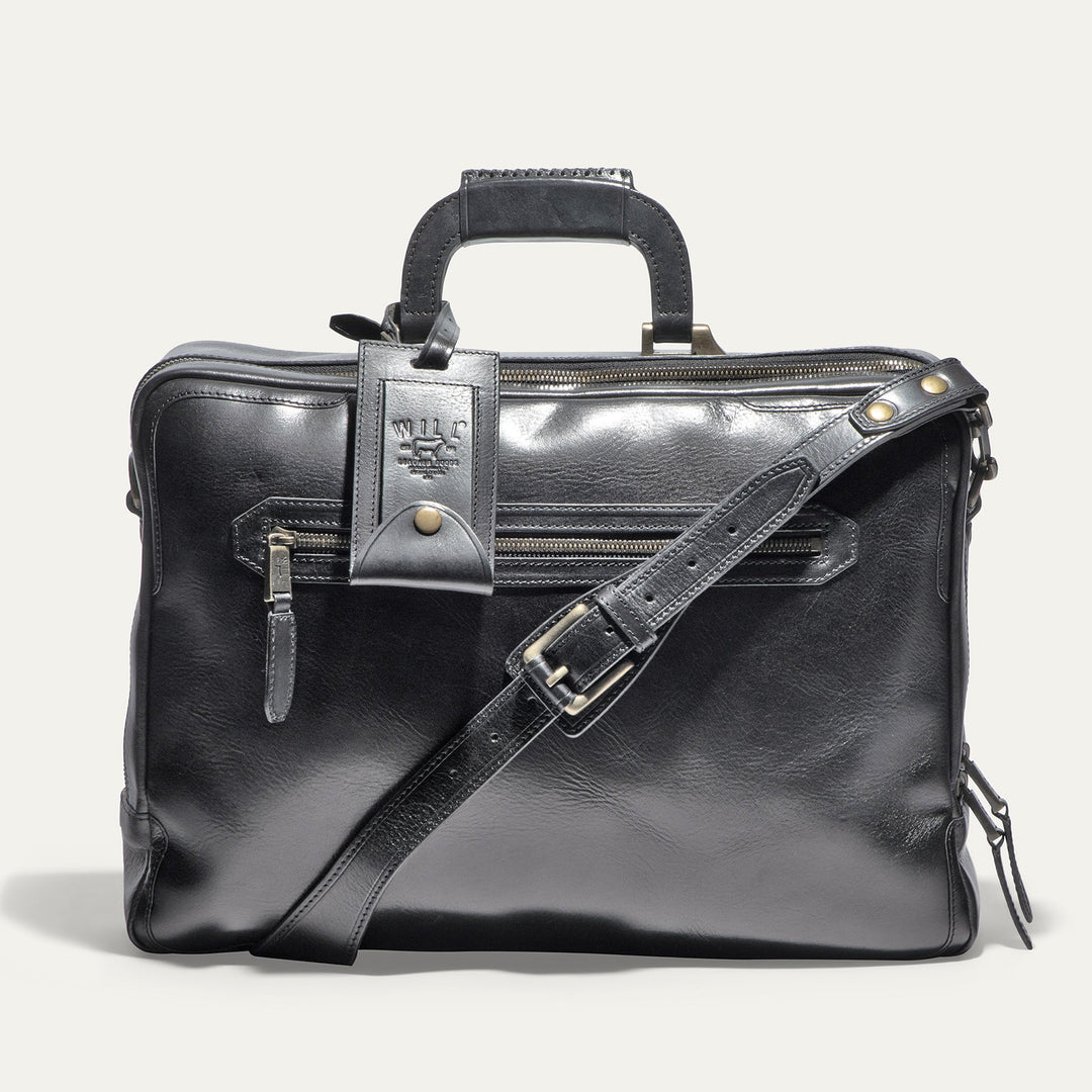 The Continental Briefcase – Premium Italian Leather Laptop Briefcase