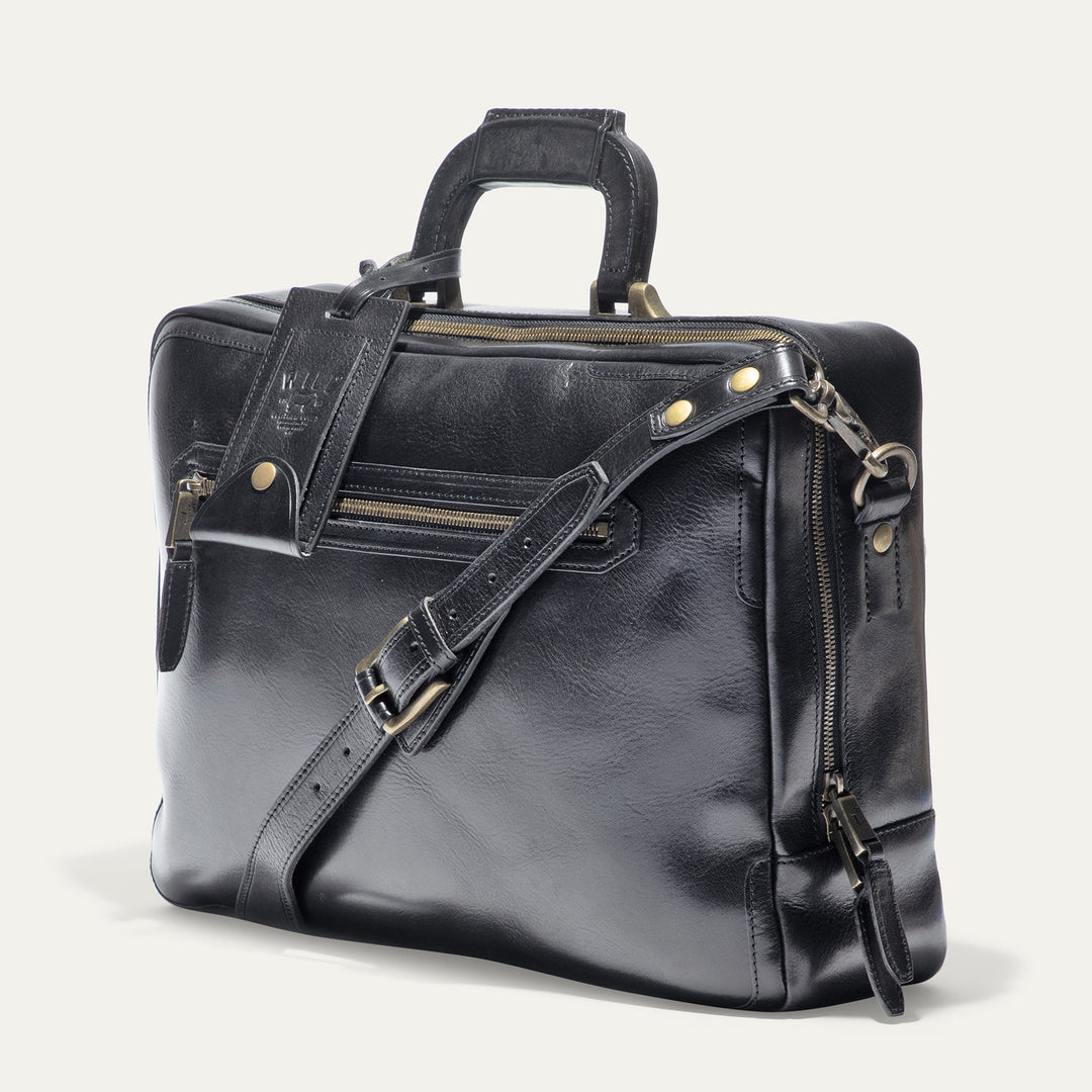 The Continental Briefcase – Premium Italian Leather Laptop Briefcase