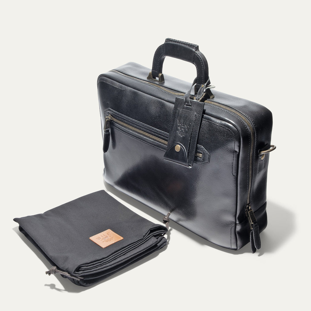 The Continental Briefcase – Premium Italian Leather Laptop Briefcase
