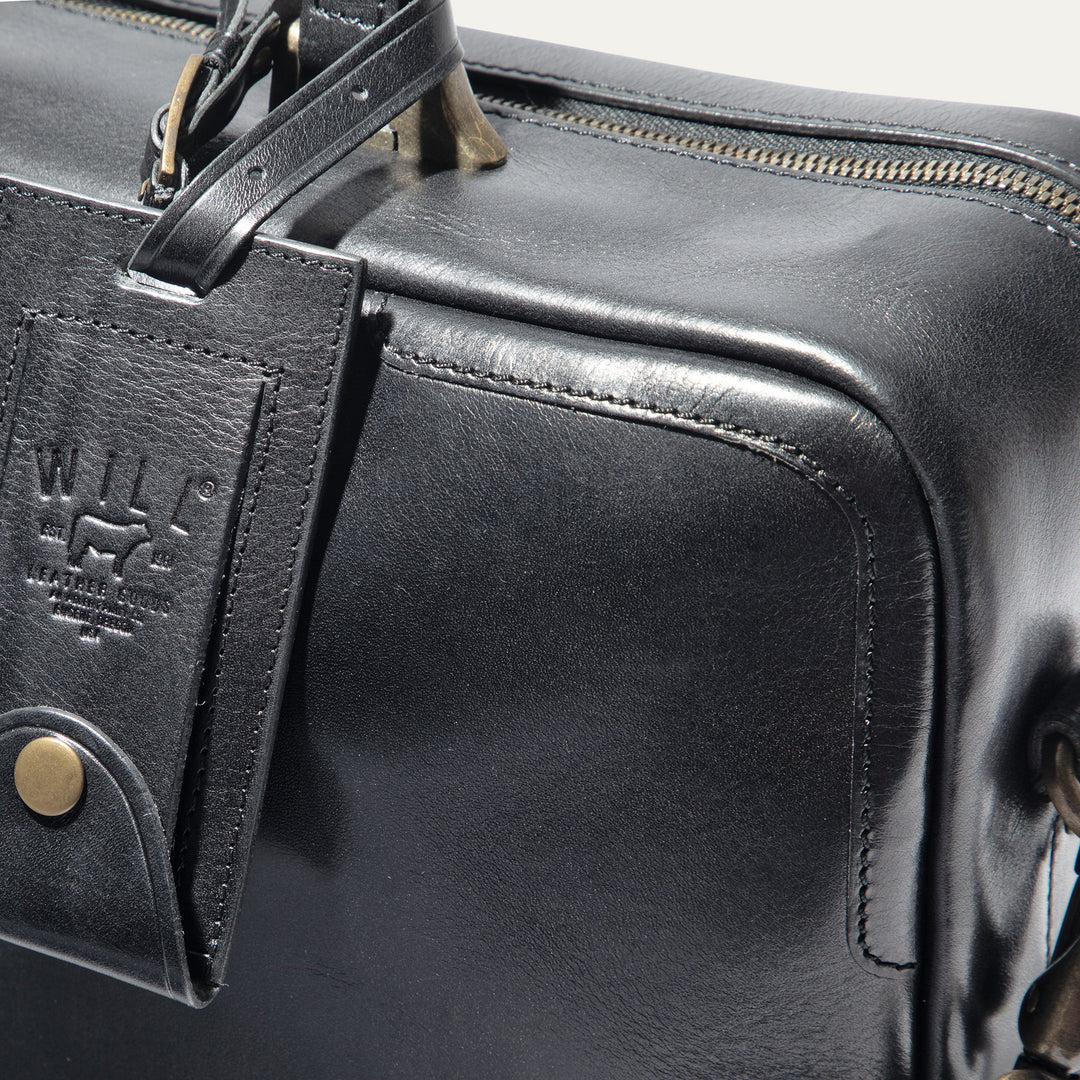 The Continental Briefcase – Premium Italian Leather Laptop Briefcase