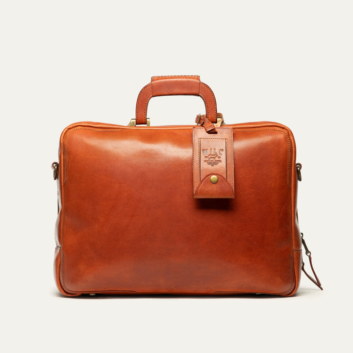 The Continental Briefcase – Premium Italian Leather Laptop Briefcase