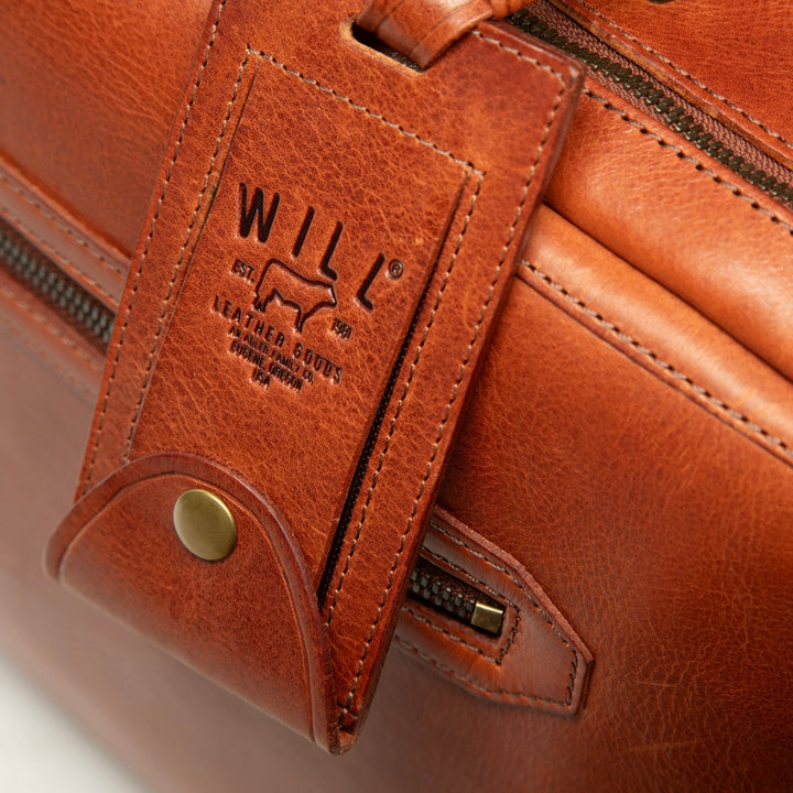 The Continental Briefcase – Premium Italian Leather Laptop Briefcase