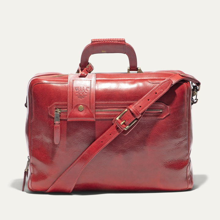 The Continental Briefcase – Premium Italian Leather Laptop Briefcase