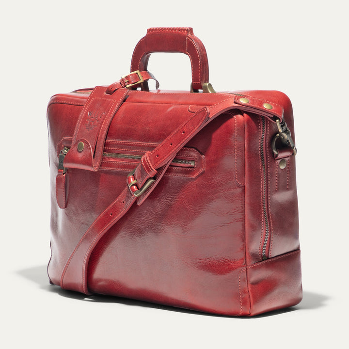 The Continental Briefcase – Premium Italian Leather Laptop Briefcase