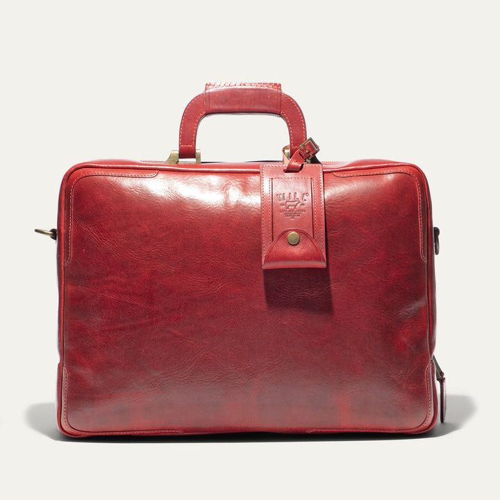 The Continental Briefcase – Premium Italian Leather Laptop Briefcase