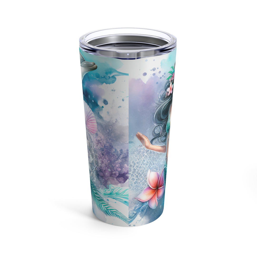 Tumbler 20oz - Dolphin Mermaid