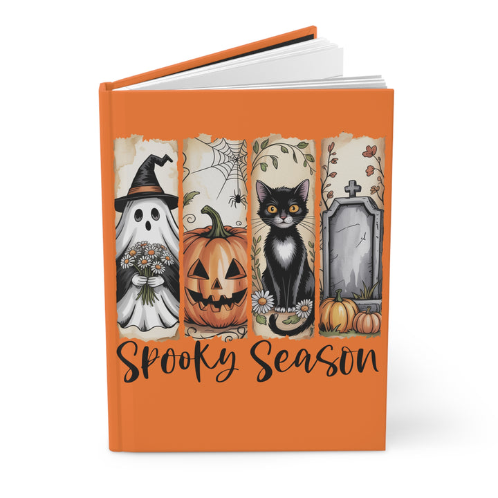 Spooky Season Hardcover Journal, Perfect Gift for Halloween