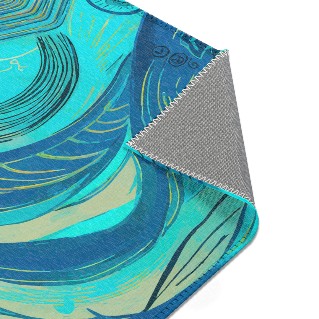 Vibrant Wave Rug for Stylish Serenity