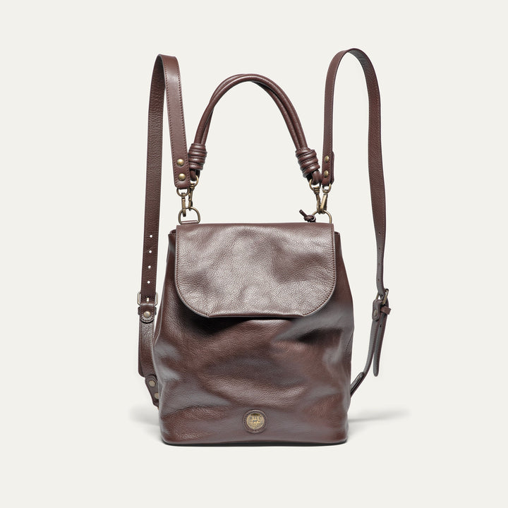 Naples Backpack – Full-Grain Italian Leather Luxury Backpack