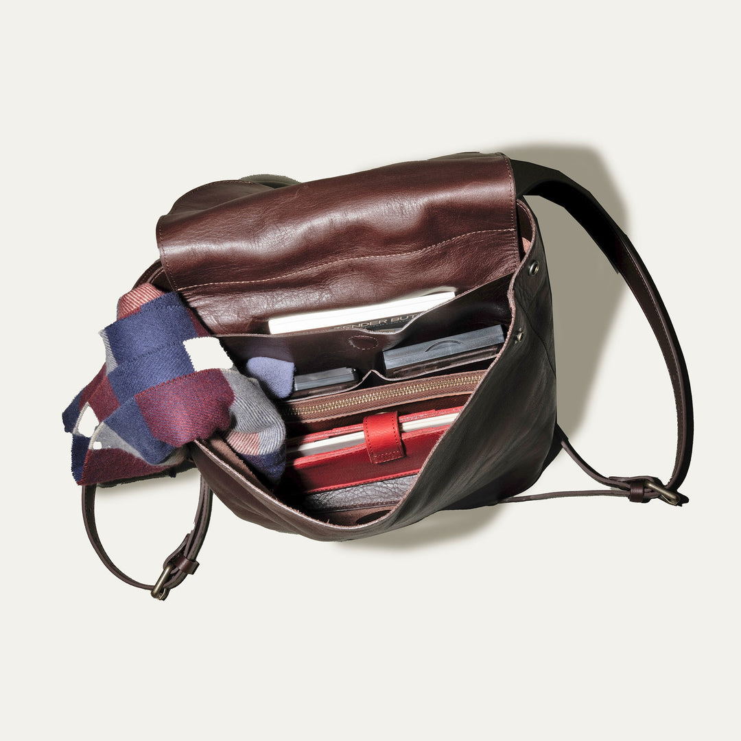 Naples Backpack – Full-Grain Italian Leather Luxury Backpack