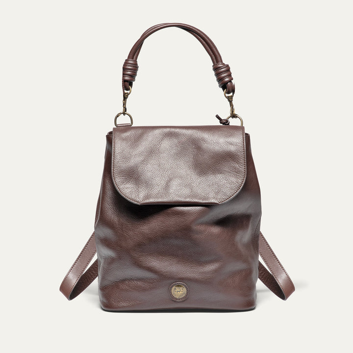 Naples Backpack – Full-Grain Italian Leather Luxury Backpack