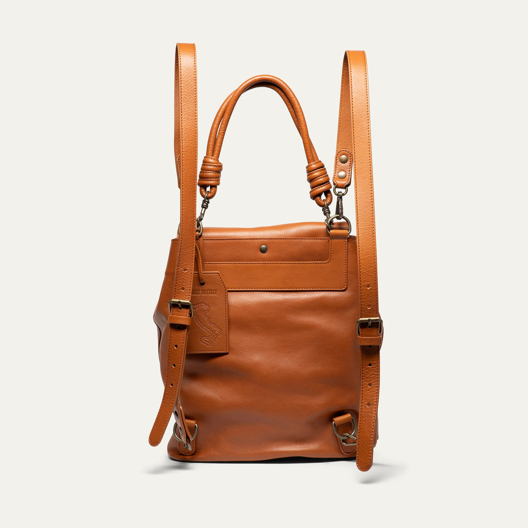 Naples Backpack – Full-Grain Italian Leather Luxury Backpack