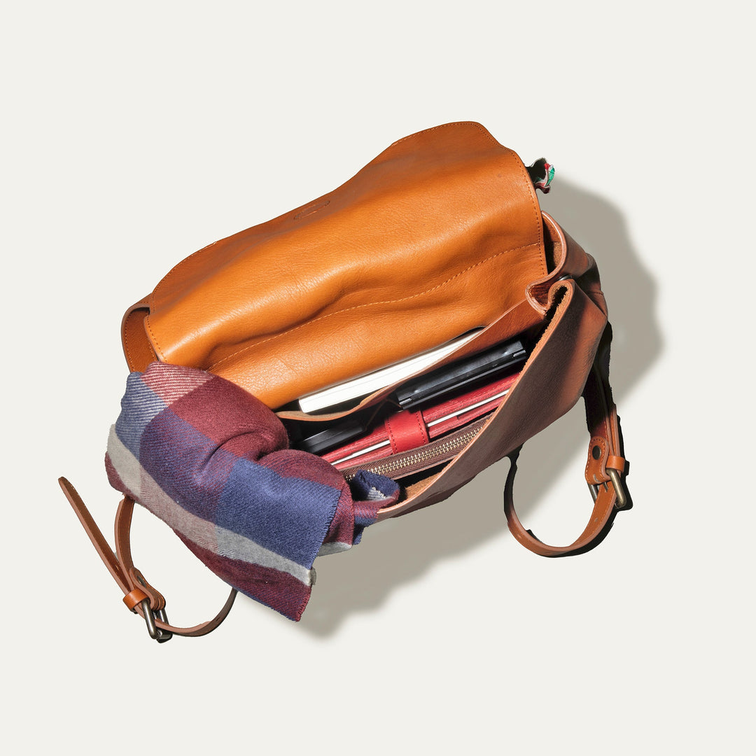 Naples Backpack – Full-Grain Italian Leather Luxury Backpack