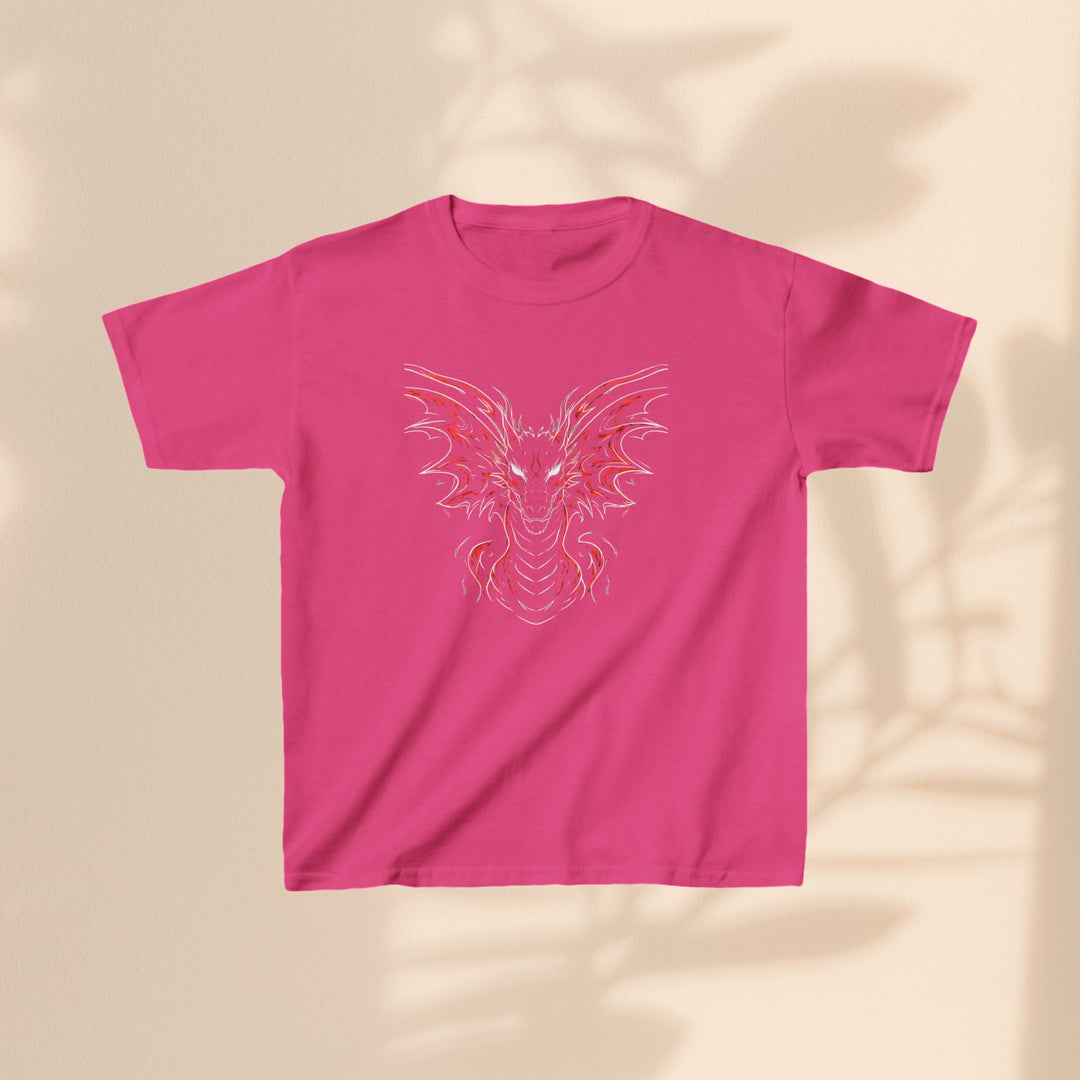 Kids Heavy Cotton™ Tee - Electric Dragon