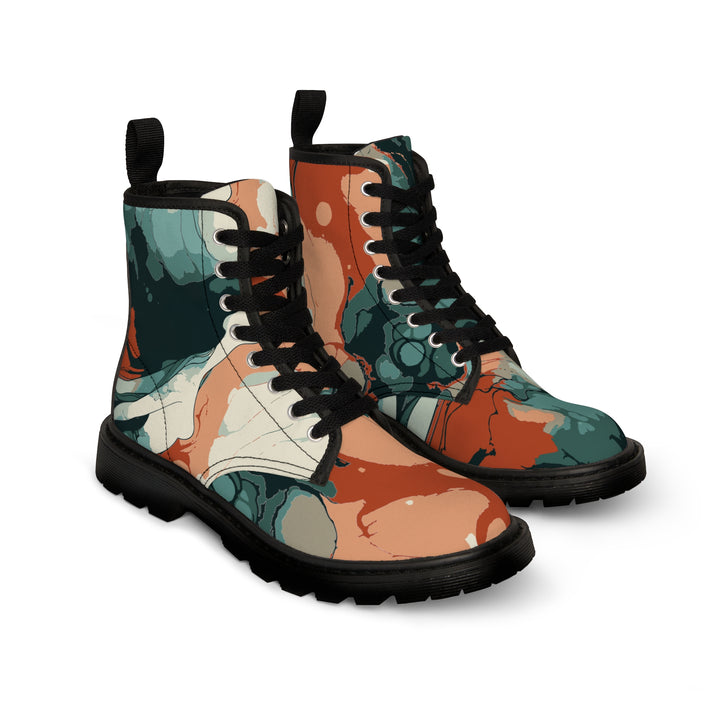 Women's Canvas Boots - Mermaid Swim