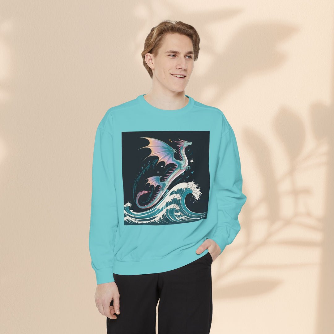 Mythical Dragon Wave Sweatshirt