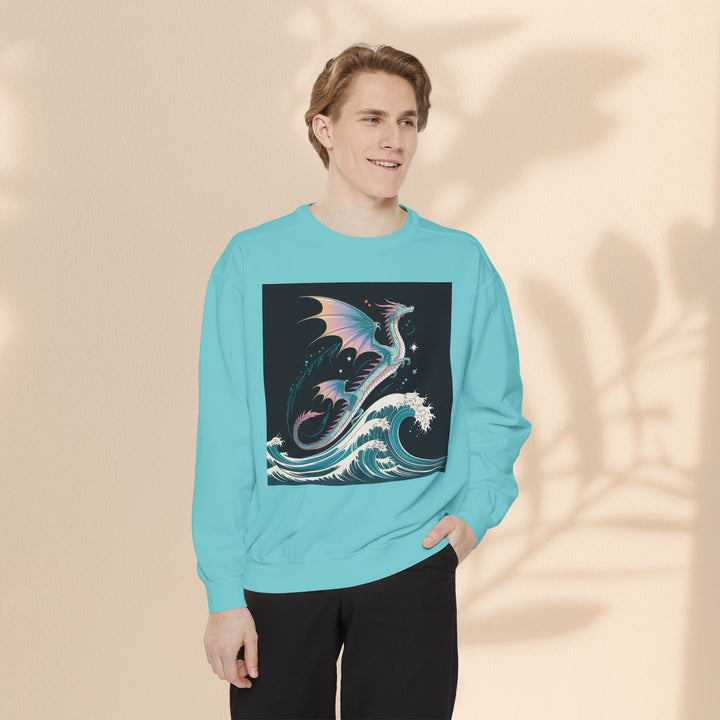 Mythical Dragon Wave Sweatshirt