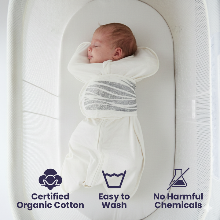 Breathing Reassurance Newborn Baby Swaddle | Sleepwear