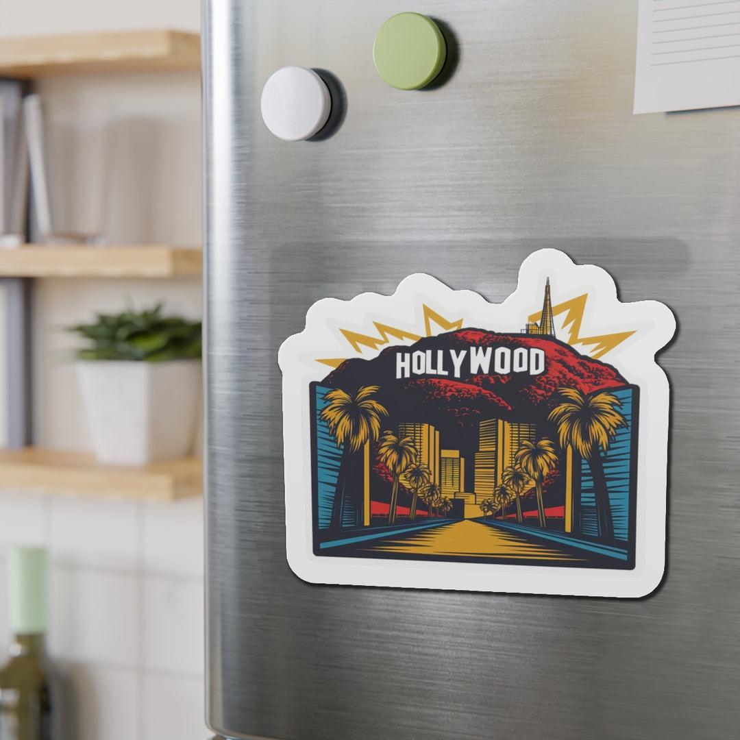 Die-Cut Magnets - Hollywood California