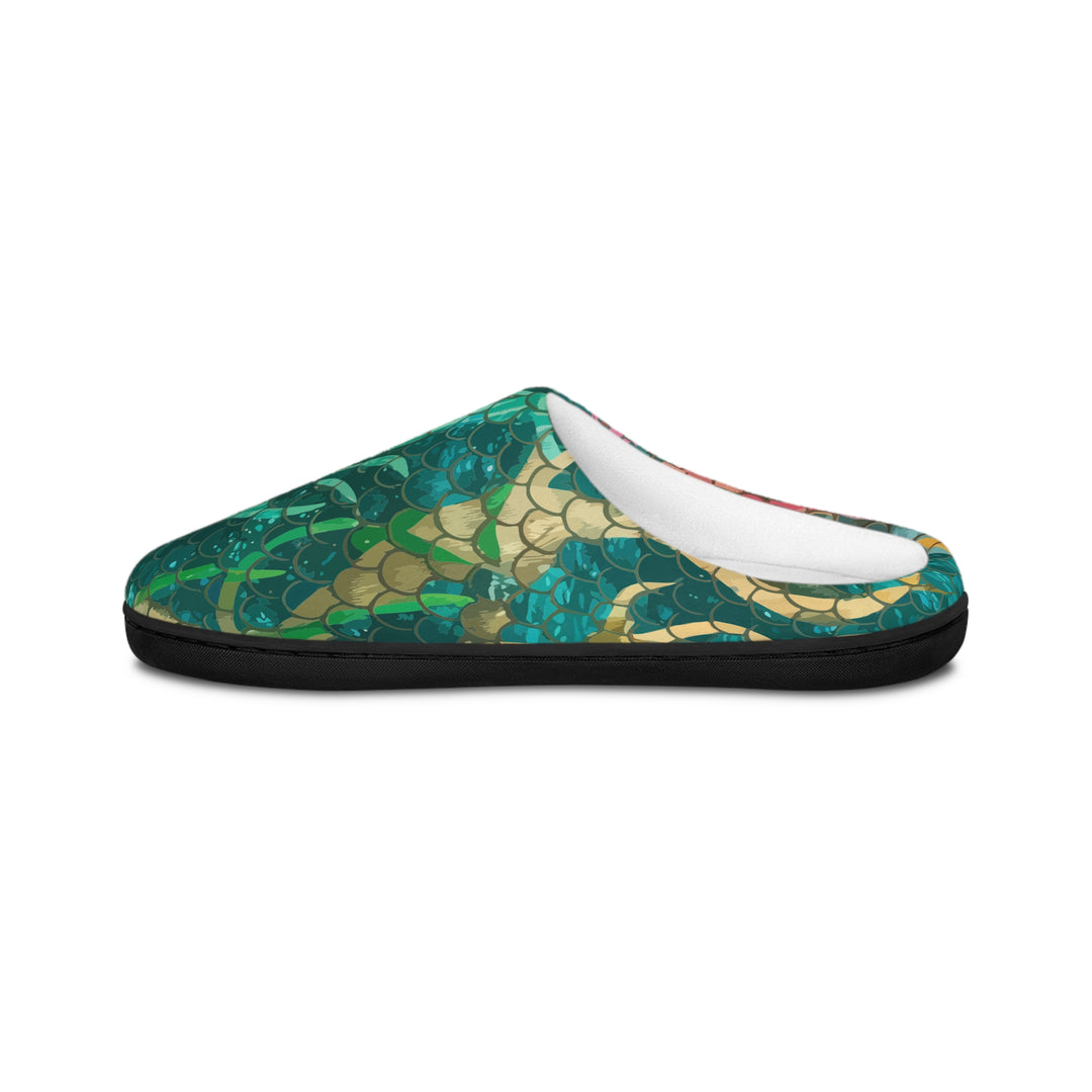 Women's Indoor Slippers - Mermaid Scale Net