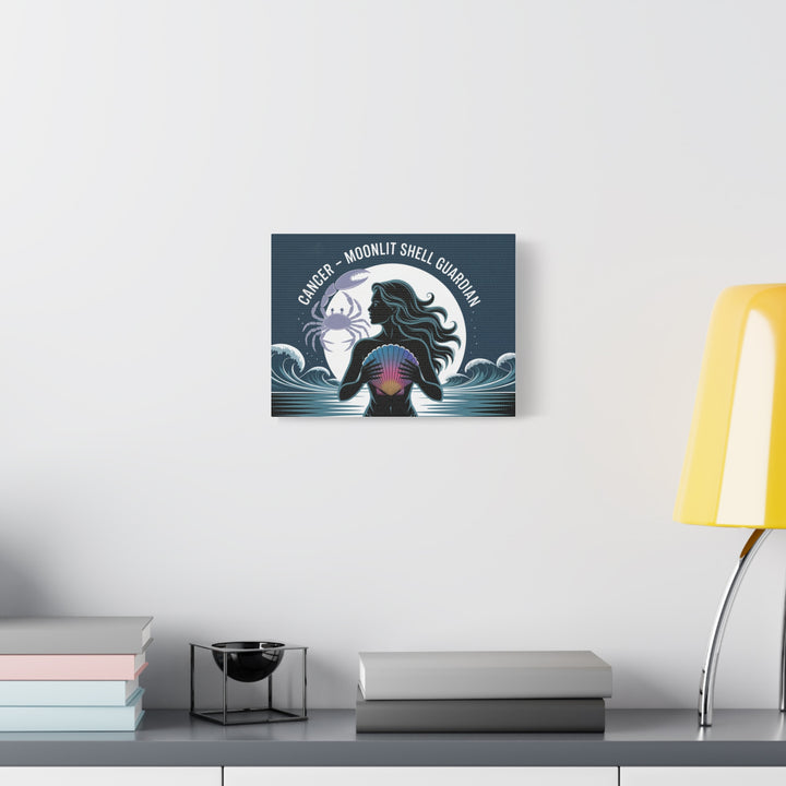 Zodiac Cancer Matte Stretched Canvas Wall Art