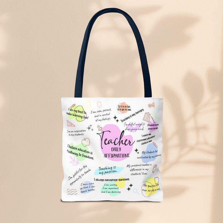 Tote Bag  - Teacher Daily Affirmations