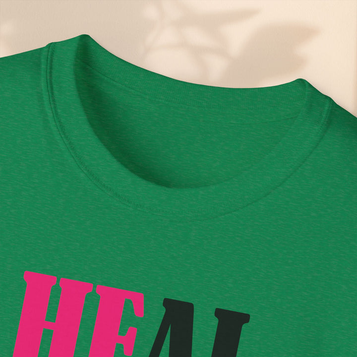 Heal Cancer Unisex Ultra Cotton Tee - Inspirational Faith-Based T-Shirt for Awareness