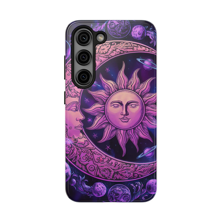 Tough Phone Cases - Purple Moon