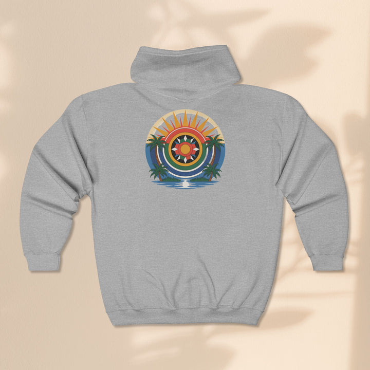 Seminole Design - Unisex Heavy Blend™ Full Zip Hooded Sweatshirt