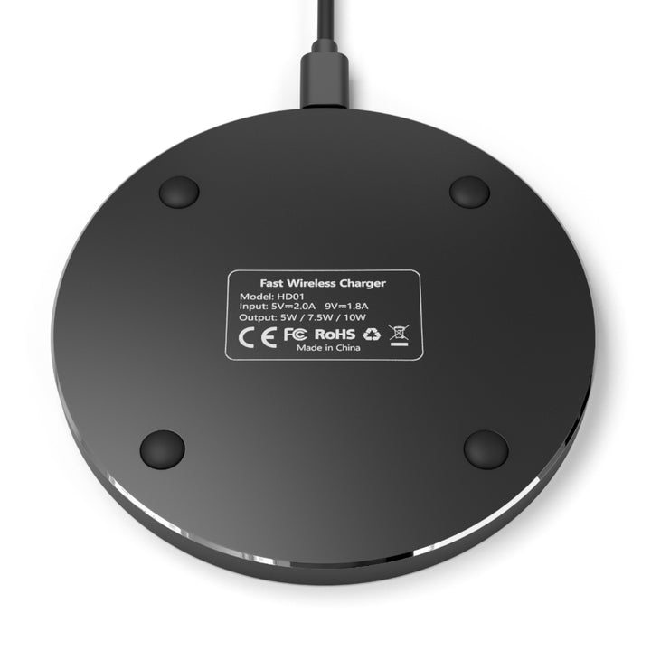 Inspirational Wireless Charger - Heal Cancer Design with Luke 1:37