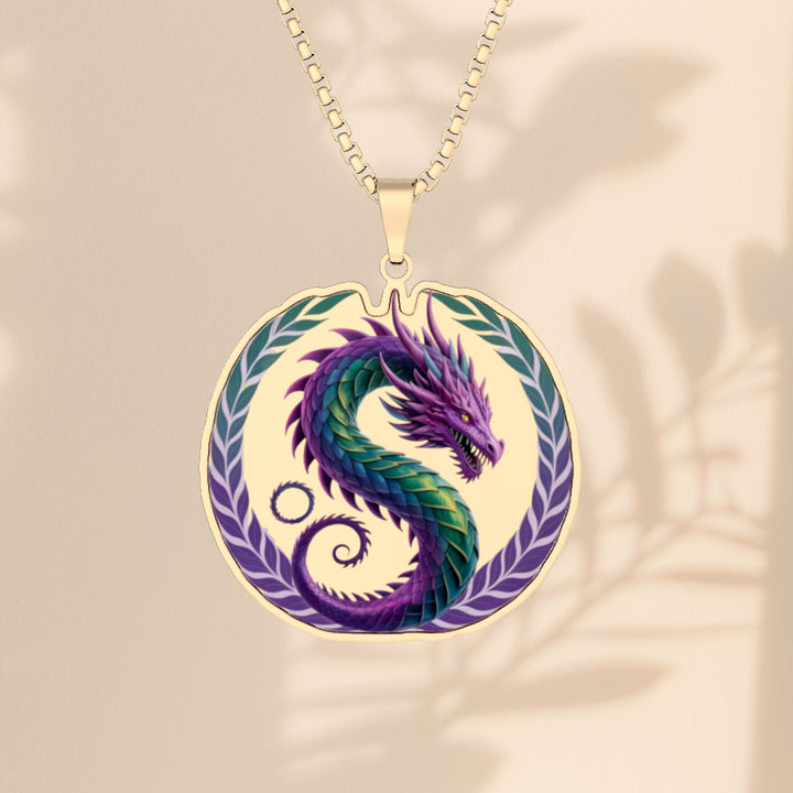 Dragon Photo Pendant