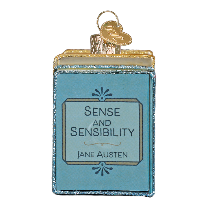Jane Austen Books Christmas Ornament – Literary Gift for Readers
