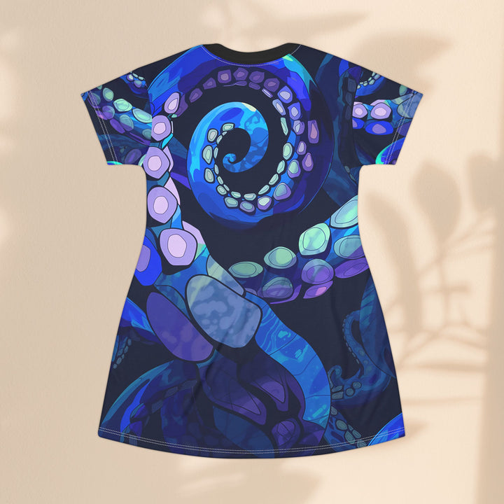 T-Shirt Dress  - Octopus Delight