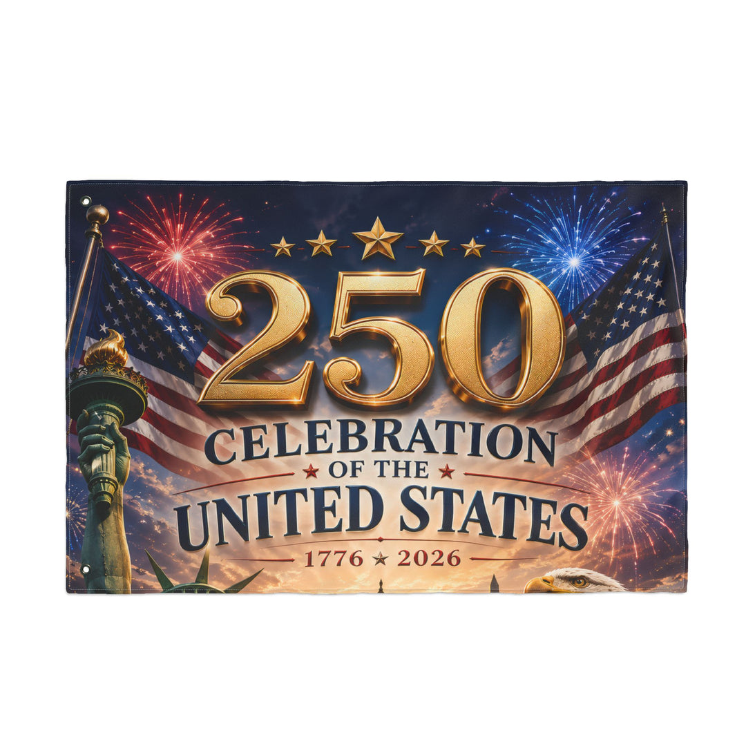 250th United States Celebration Flag — Double-Sided Patriotic Flag
