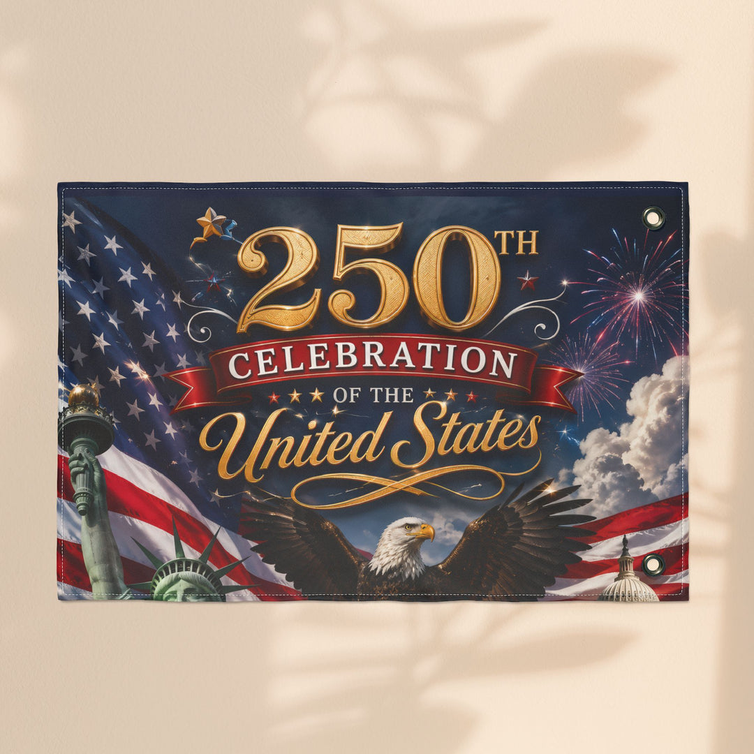 250th United States Celebration Flag — Double-Sided Patriotic Flag